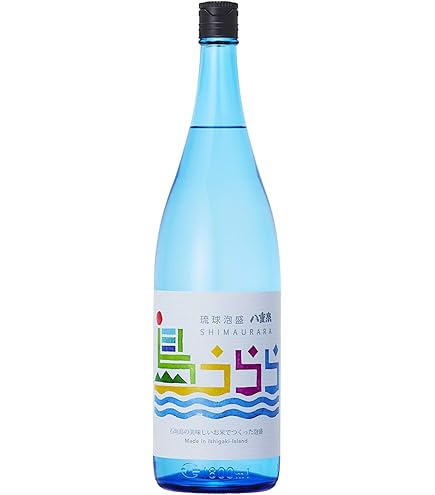 Amazon.co.jp: 波照間酒造所 泡波 (茶色瓶) 泡盛 30度 1800ml : 食品